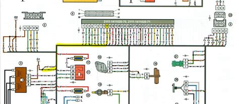 Схема эбу ваз 2110 инжектор 8 клапанов схема