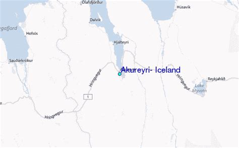 Akureyri, Iceland Tide Station Location Guide