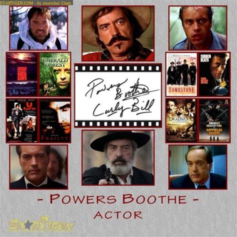 Powers Boothe Autograph Collection Entry At Startiger