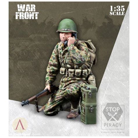 Berliner Zinnfiguren Funker Us Armored Infantry Online Kaufen