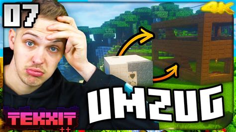 Lets Play Minecraft Tekxit 7 ⛏️ Großer Umzug And Der Sinn Des Lebens