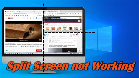 Split Screen Not Working On Windows Youtube