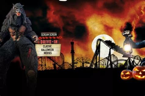 Blackpool Pleasure Beach Halloween events including late-night rides, drive-in cinema and ...