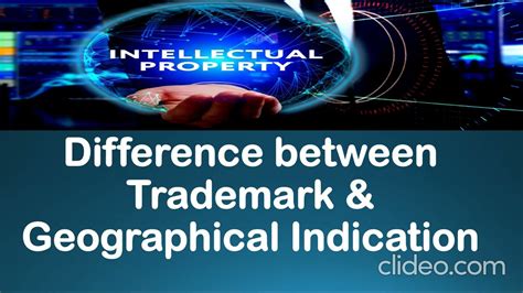 Difference Between Trademark Geographical Indication Intellectual