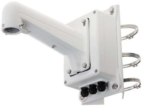 Hikvision Ds Zj Box Pole Vertical Pole Mount Bracket With Junction