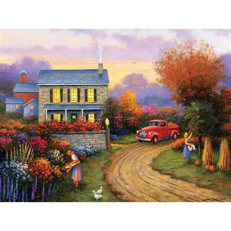 Fall Harvest Large Piece Jigsaw Puzzle Spilsbury