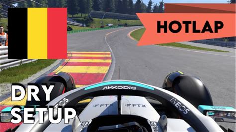 F1 22 BELGIUM HOTLAP SETUP 1 44 049 NO ASSISTS YouTube