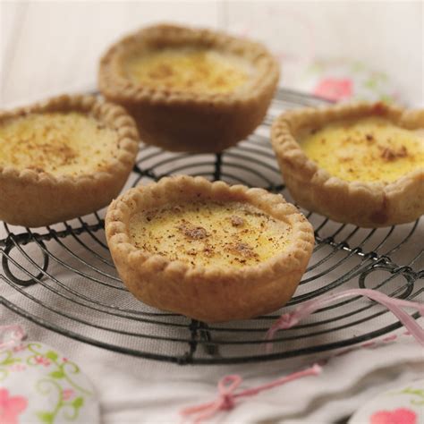 Mini Egg Custard Tarts Recipe Mini Custard Tarts