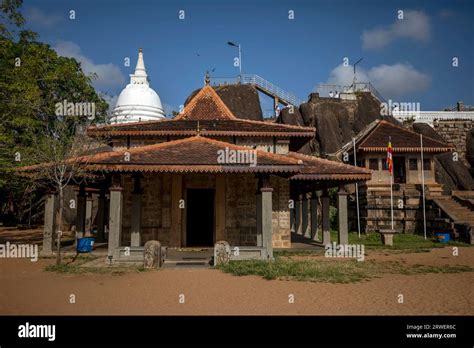 The Isurumuni Raja Maha Viharaya Museum At Anuradhapura In Sri Lanka