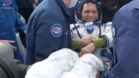 Record Setting Nasa Astronaut Frank Rubio Returns To Earth Ksdk