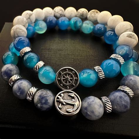 Conjunto Pulseiras Oceano para Casal Tendências