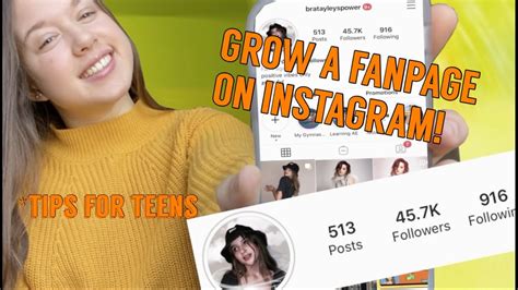 How To Grow A Successful Fan Account On Instagram Advice Tips Youtube