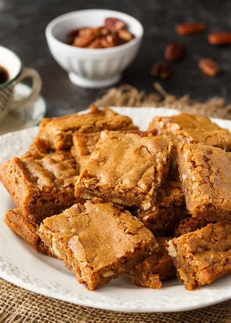 Butterscotch Blondies Simply Stacie