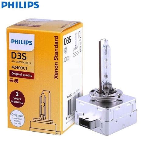 New For PHILIPS D3S XenStart HID XENON Headlight Bulb 42403C1 4200K B