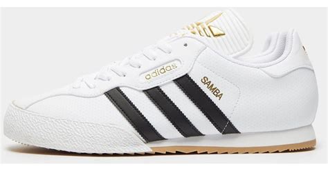 adidas Originals Suede Samba Super White for Men | Lyst