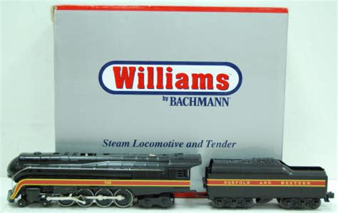 Williams 40399 O Gauge Norfolk And Western J Class 4 8 4 Steam Locomotiv Trainz