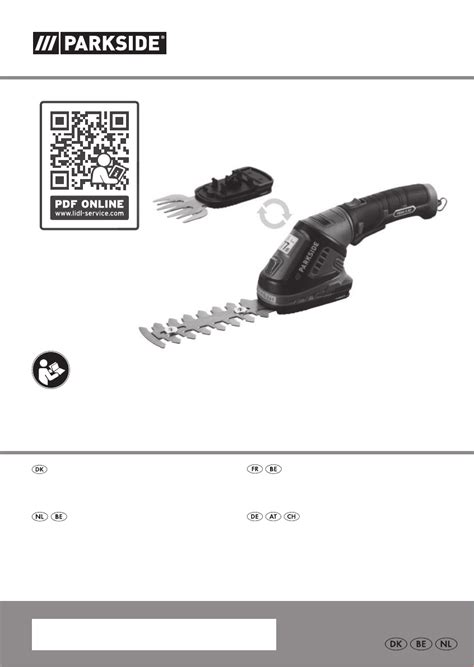 Mode Demploi Parkside PGSA 4 A2 Taille Haies