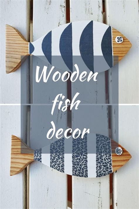 Rustic Reclaimed Wood Fish Wooden Fish Wall Art Wooden Fish Wall