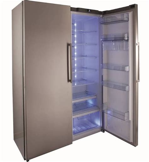 Extra Large American Fridge Freestanding Fridge Stainless Steel Fridge Upright Freezer