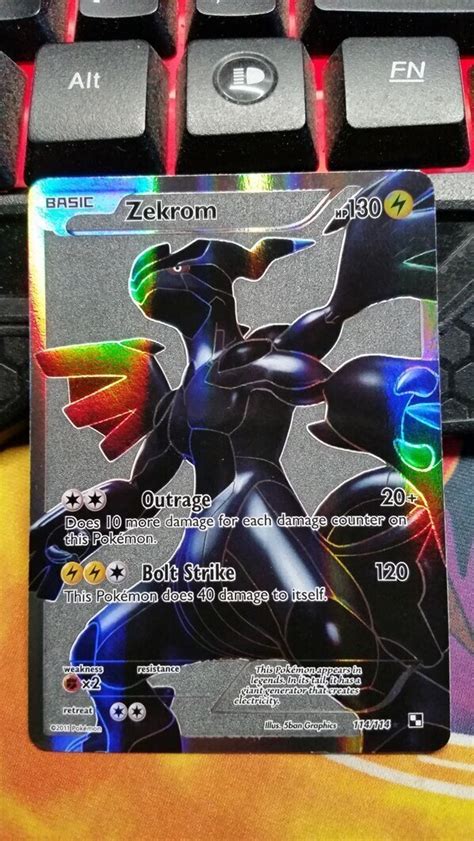 Zekrom Ultra Rare Black And White Nm Nr