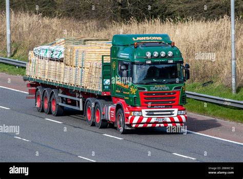 Lawsons Haulage Ltd Delivery Trucks Lorry Transportation Truck