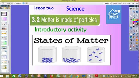 Matter Is Made Of Particles Lesson Science Grade Youtube