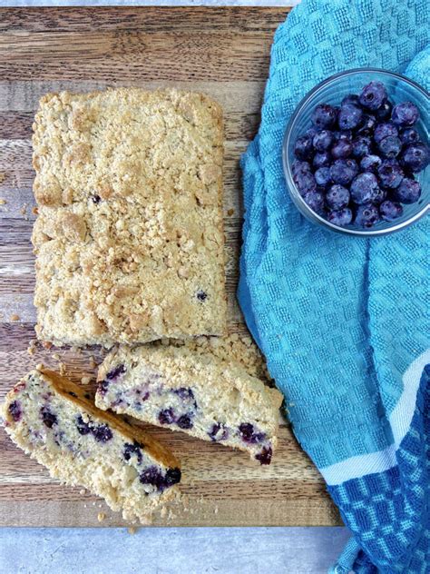 Blueberry Streusel Bread Baking With Mom