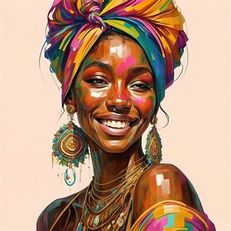 Black woman beauty, Afro art gallery, Digital art Digital by Jafeth ...