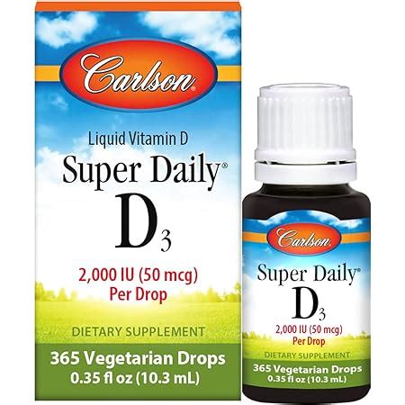 Amazon Carlson Vitamin D Iu Mcg Bone Immune