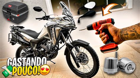 COMO DEIXAR SUA MOTO CHAVE GASTANDO POUCO XRE SAHARA 300 0KM YouTube