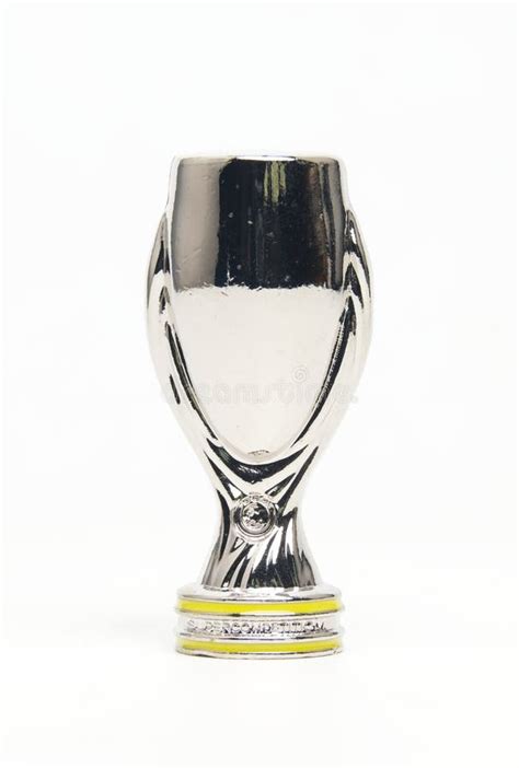 Uefa Super Cup Trophy Editorial Stock Photo Image Of Title 286975613