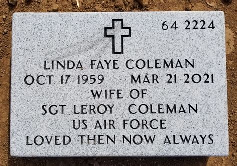 Linda Faye Coleman 1959 2021 Find A Grave Memorial