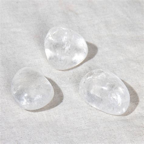 Tumbled Clear Quartz Stones High Quality Tiny Rituals