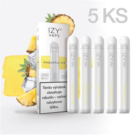 Izy Vape One Ahov Pineapple Ice Mg Biela Ks Izyvape