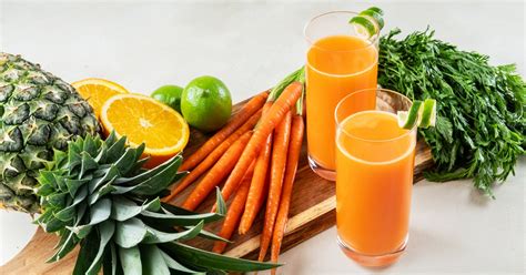 Carrot Pineapple Orange Juice Recipe