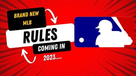 Breakdown Of New Mlb Rules For Part Of Youtube