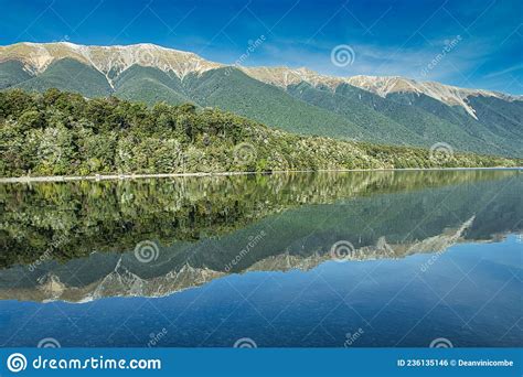 Lake Rotoiti Nelson Lakes Stock Photo Image Of Church