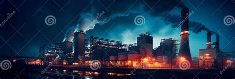 Coal Fired Power Plant With Coal Conveyors Combustion Chambers And