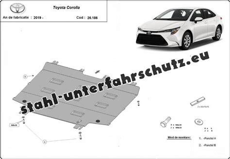 Unterfahrschutz F R Motor Der Marke Toyota Corolla