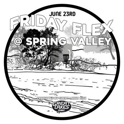 Registration Friday Flex Spring Valley 2023 Disc Golf Scene