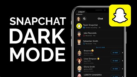 How To Get Snapchat Dark Mode On Iphone And Android 2021 Youtube