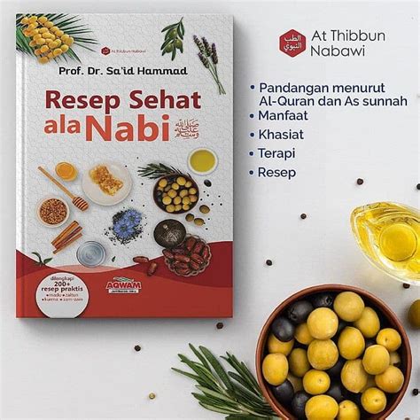 Buku Resep Sehat Ala Nabi Ath Thibbun Nabawi