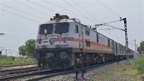 First LHB Run Of 22663 Chennai Egmore Jodhpur SF Express YouTube