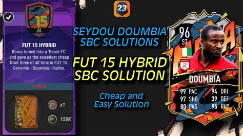 Fut Hybrid Sbc Solution Easiest Way Possible Madfut Doumbia