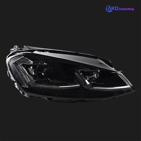 AKD Car Styling For VW Golf 7 MK7 2013 2017 LED Headlight Golf7 5 R