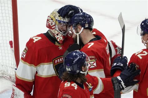 Alex Lyon of Florida Panthers Named NHL Third Star of the Week