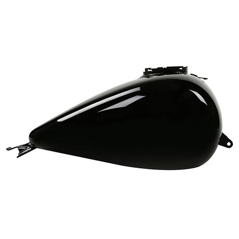 Tcmt Painted Black 6 Gallon Motorcycle Fuel Gas Tank For Harley Touring