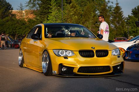 Yellow BMW 335i Coupe At Tuner Evo BenLevy