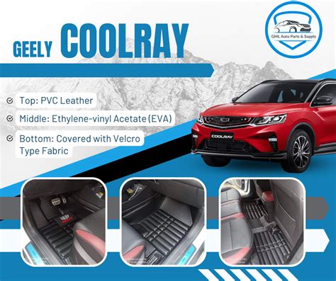 Premium Diamond Deep Dish Matting Geely Coolray Lazada PH