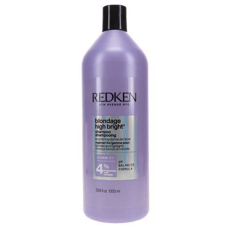 Redken Blondage High Bright Glam Shampoo Oz For Vibrant Blonde